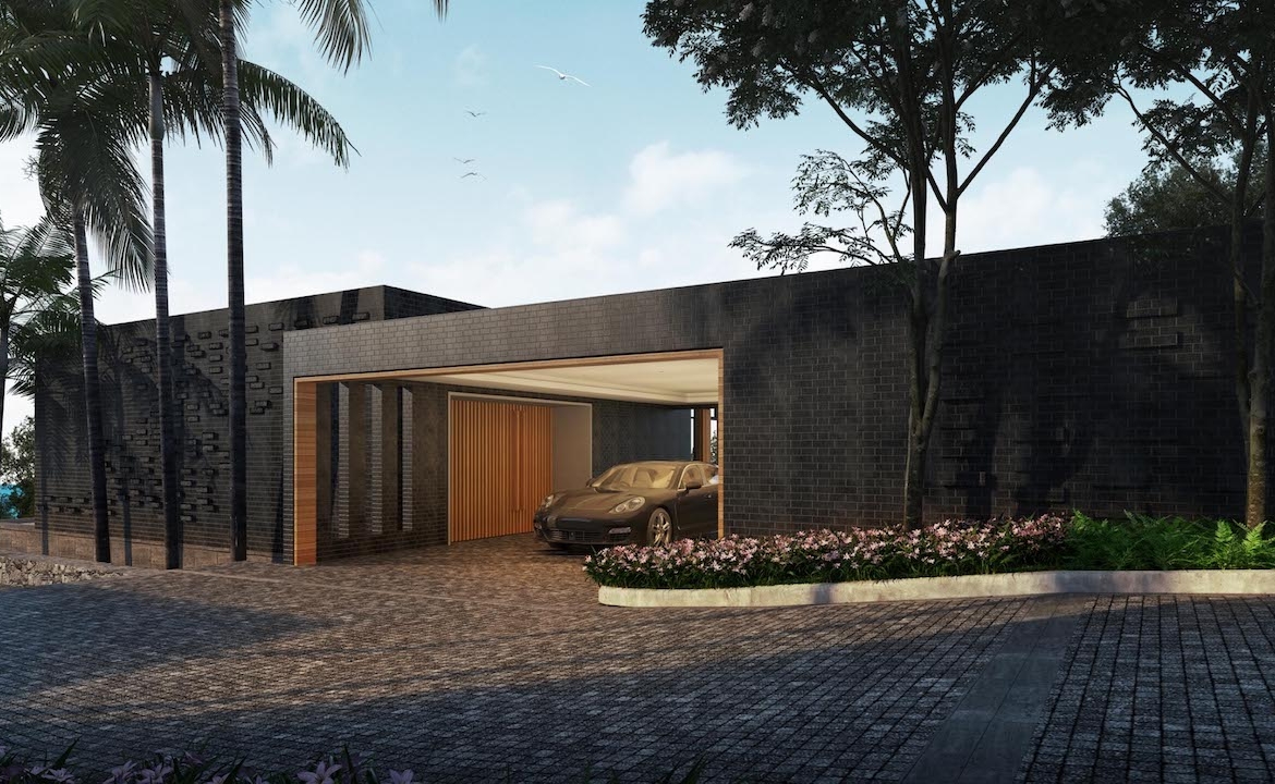 Rainier Samui Skyline Residence Parking