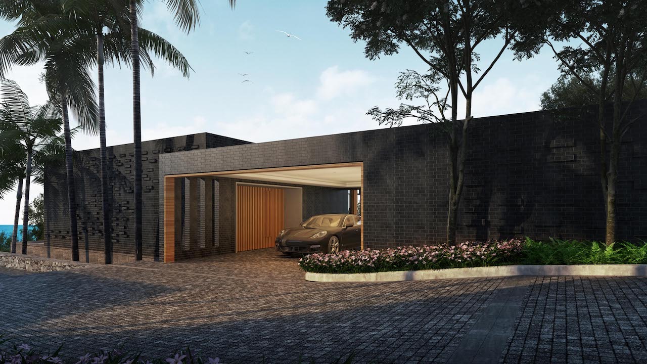 Rainier Samui Skyline Residence Parking