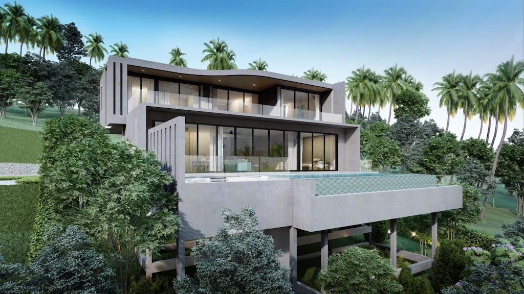 S Cube Villa Exterior