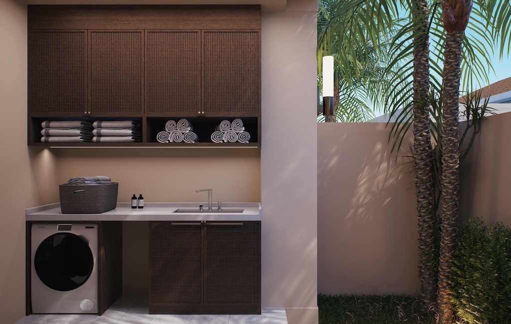 Sacarat Villas Laundry