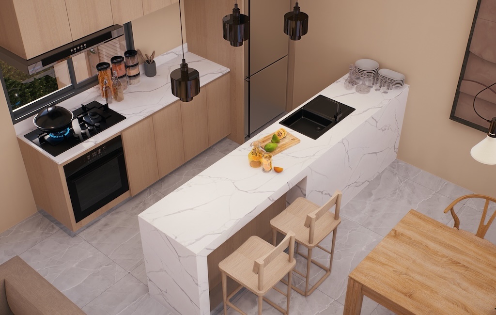 Sacarat Villas Koh Samui Kitchen