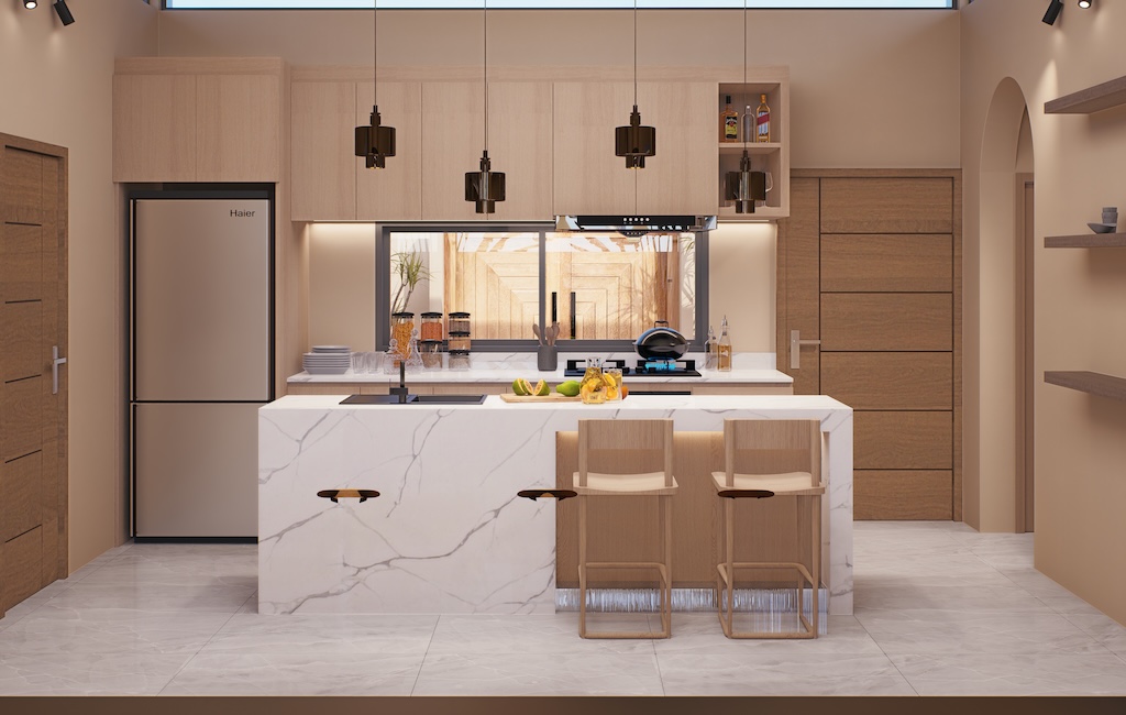 Sacarat Villas Samui Kitchen