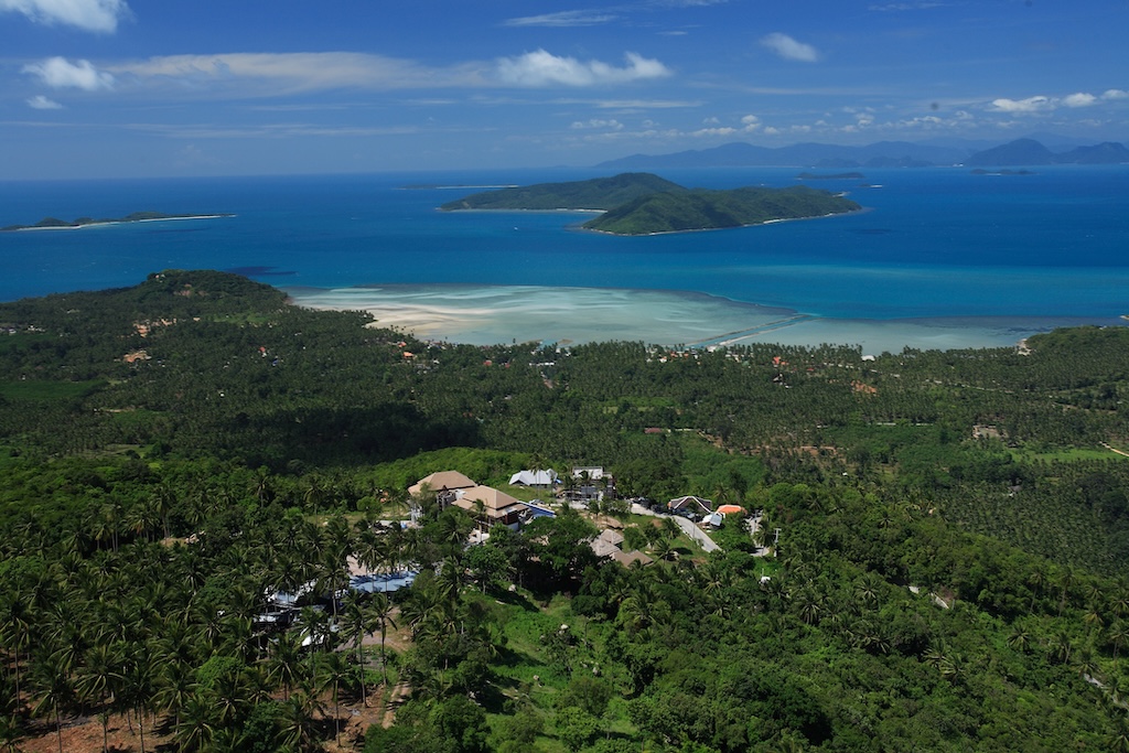 Sahn Khiri Kham Aerial View