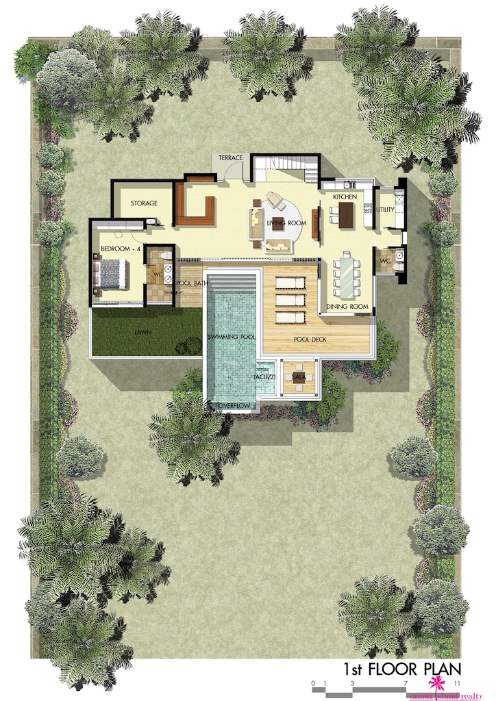 Saitara Peak Sea Villas 2nd floor plan