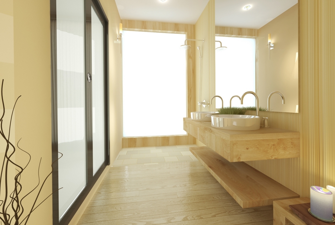 Saitara Peak Sea View Villas Koh Samui Bathroom