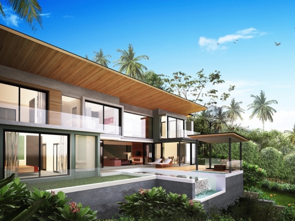 Saitara Peak Sea View Villas Koh Samui
