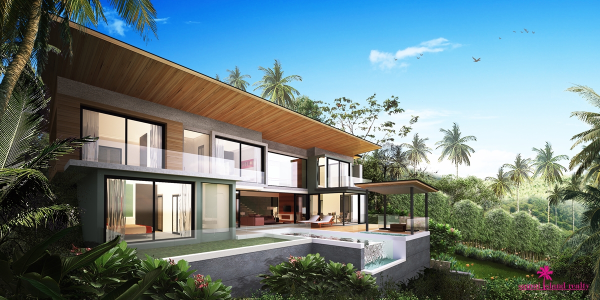 Saitara Peak Sea View Villas Koh Samui