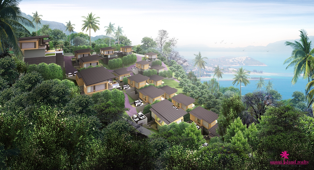 Saitara-Peak-Masterplan-site-render-3 saitara peak 2 bedroom villas chaweng noi, saitara peak koh samui, villas for sale koh samui, koh samui property, koh samui real estate,