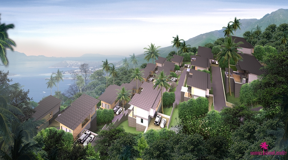 saitara peak 2 bedroom villas chaweng noi, saitara peak koh samui, villas for sale koh samui, koh samui property, koh samui real estate,