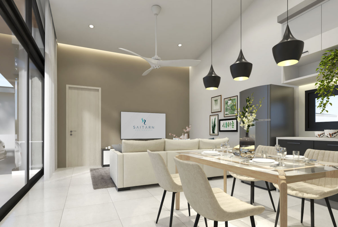 Saitarn Residences Living Area