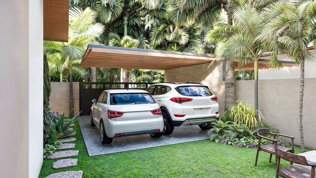 Samudra Villas Lamai Parking
