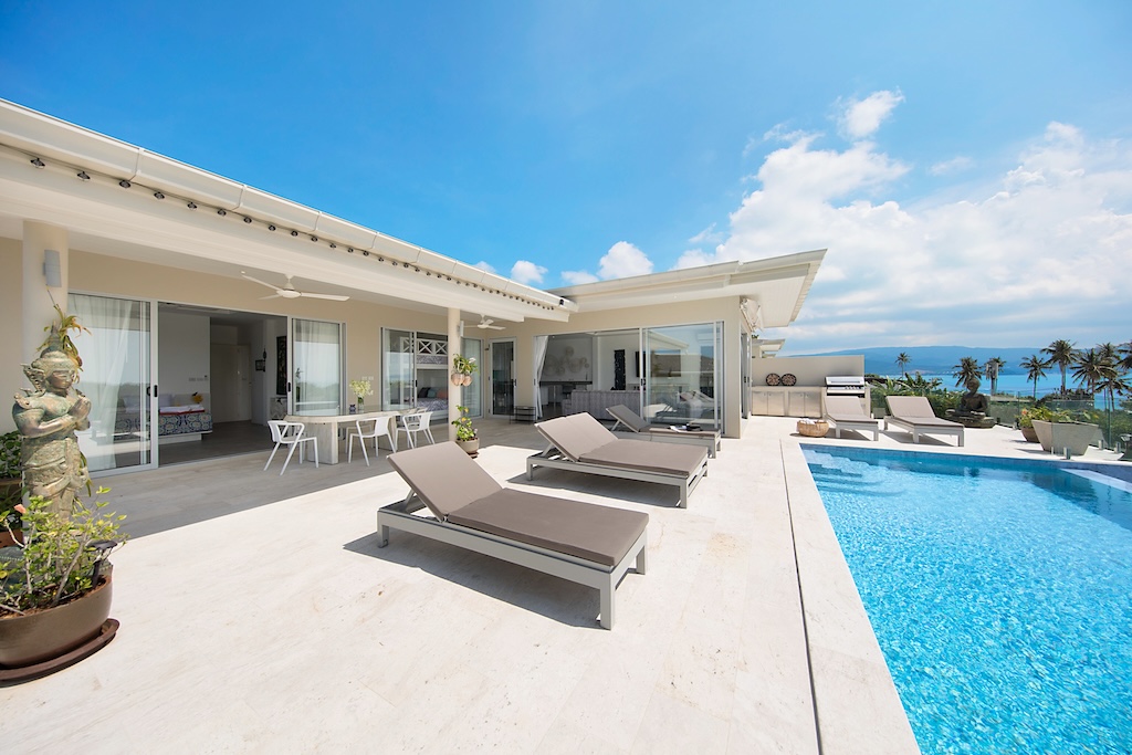 Samui Bayside Villa For Sale Terrace