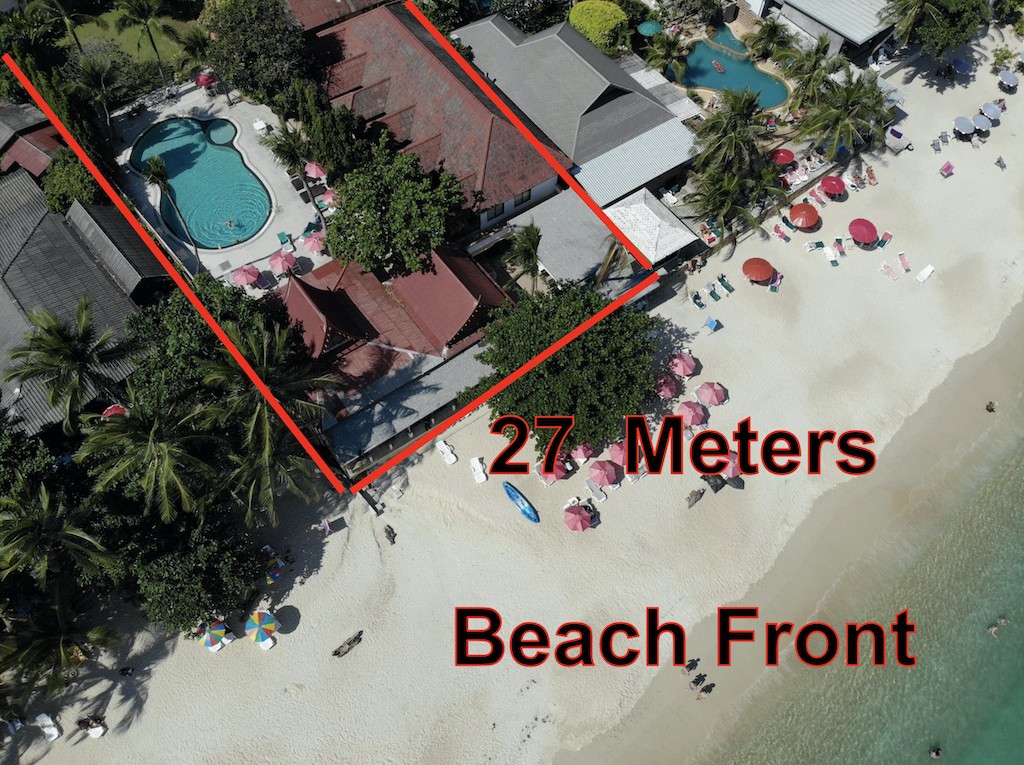 Samui Beach Resort For Sale Beach Frontage
