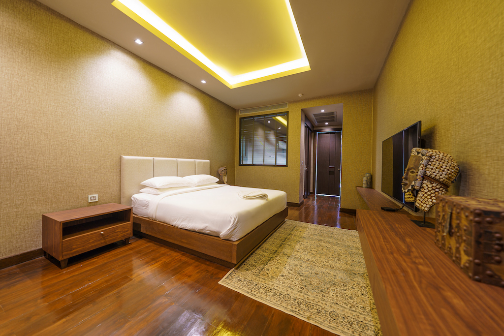 Samui Beach Villa Bedroom 1