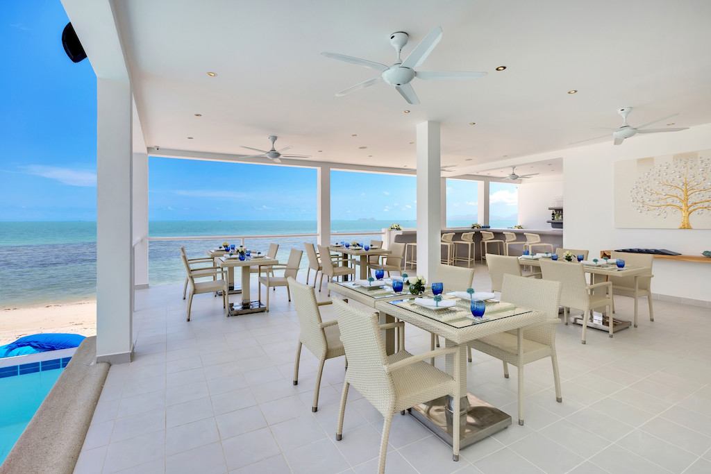 Samui Beachfront Resort For Sale Beach Restaurant