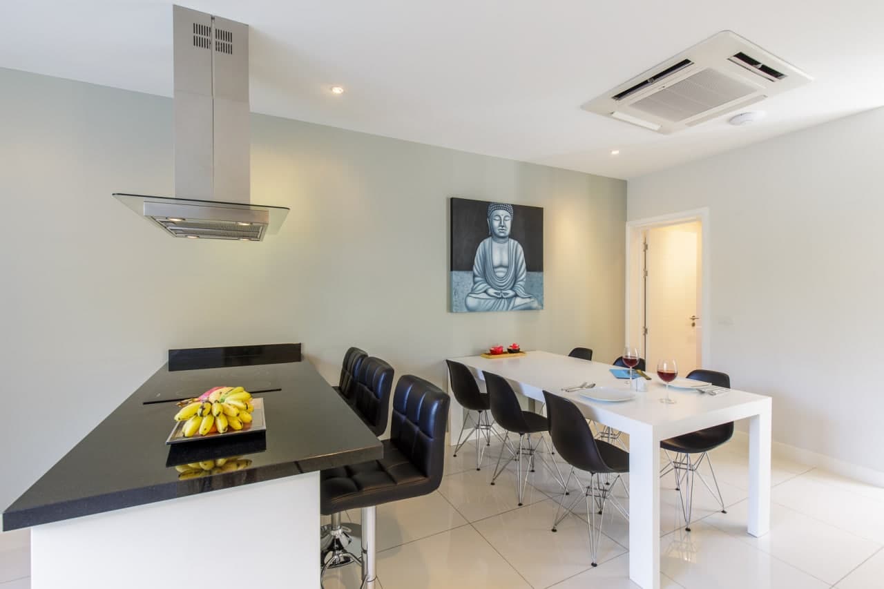 Samui Freehold Property Kitchen Dinner