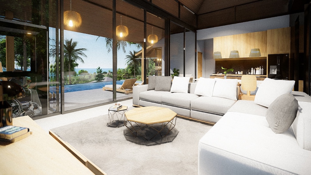 Samui Grand Park Forest Living Area