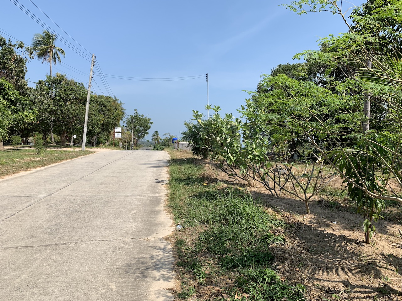 Samui Land Access Road
