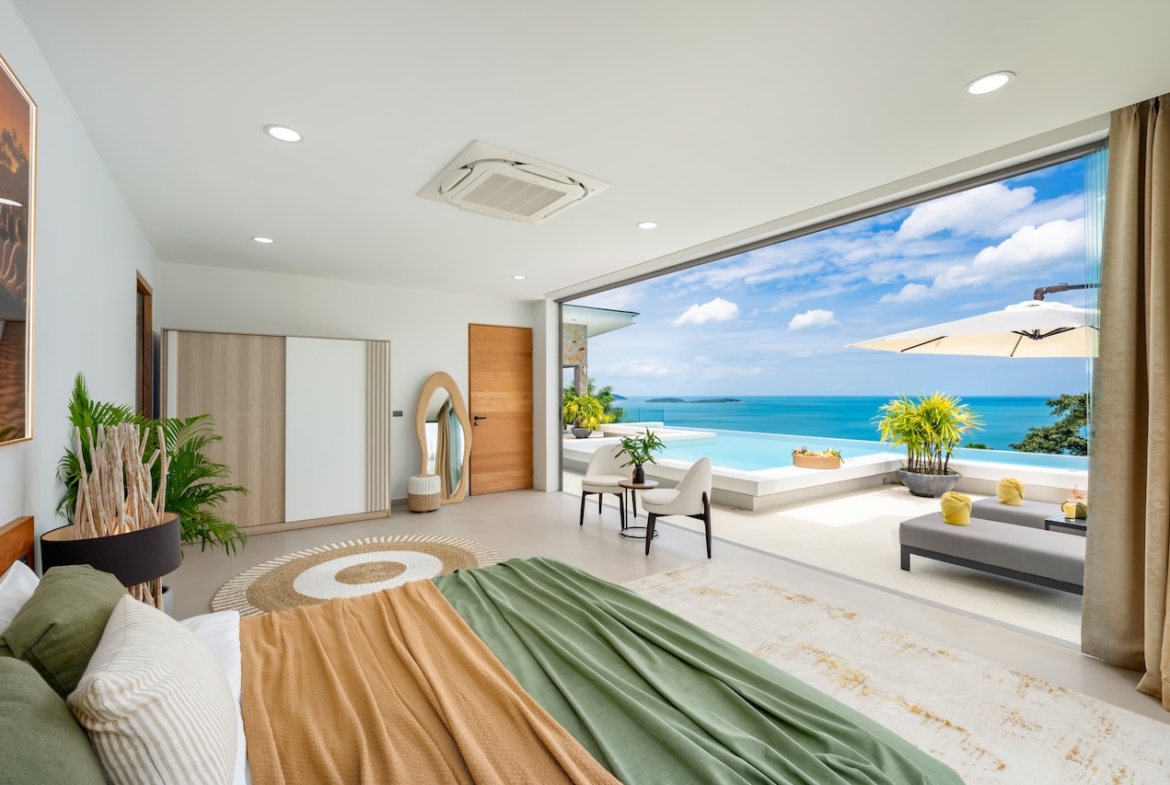 Samui Longterm Villa Rental Bedroom