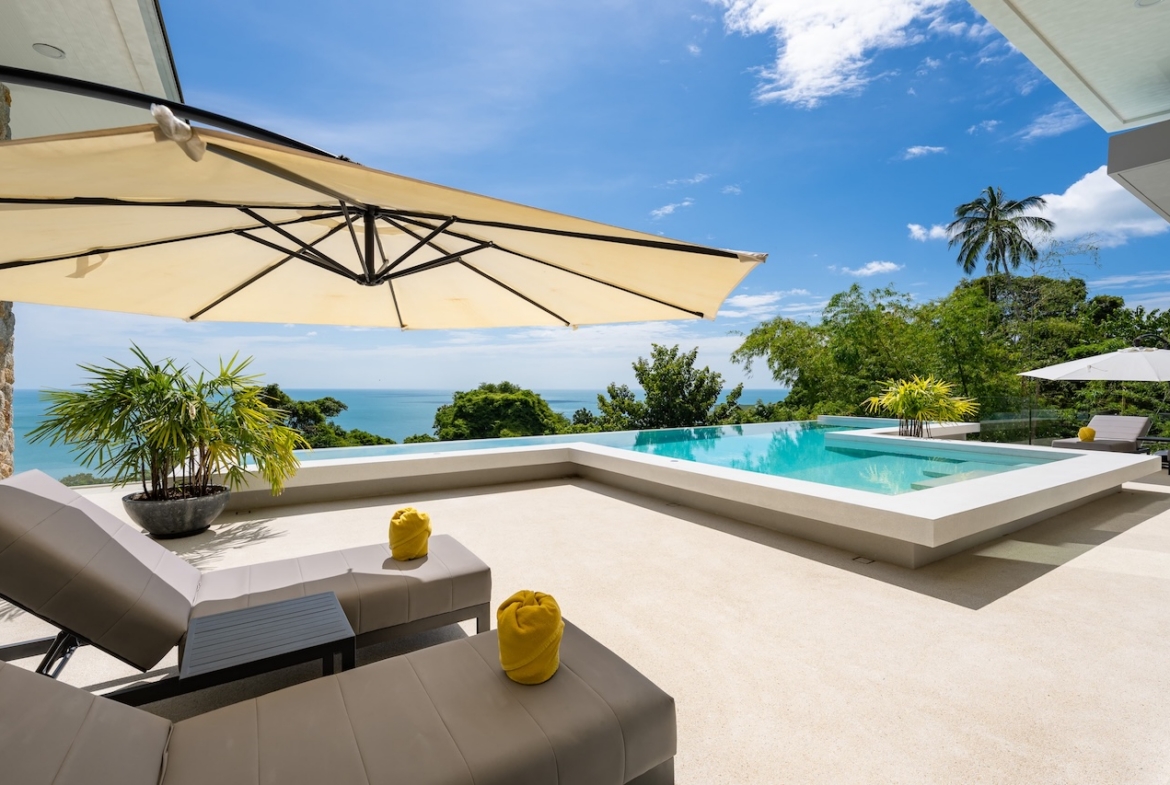 Samui Longterm Villa Rental Terrace