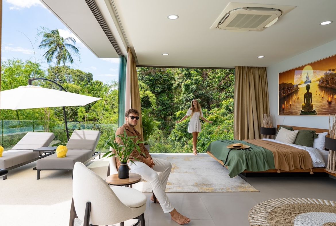 Samui Longterm Villa Rental Bedroom