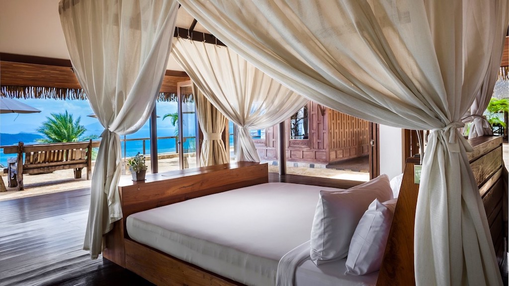 Samui Luxury Villa Bedroom View