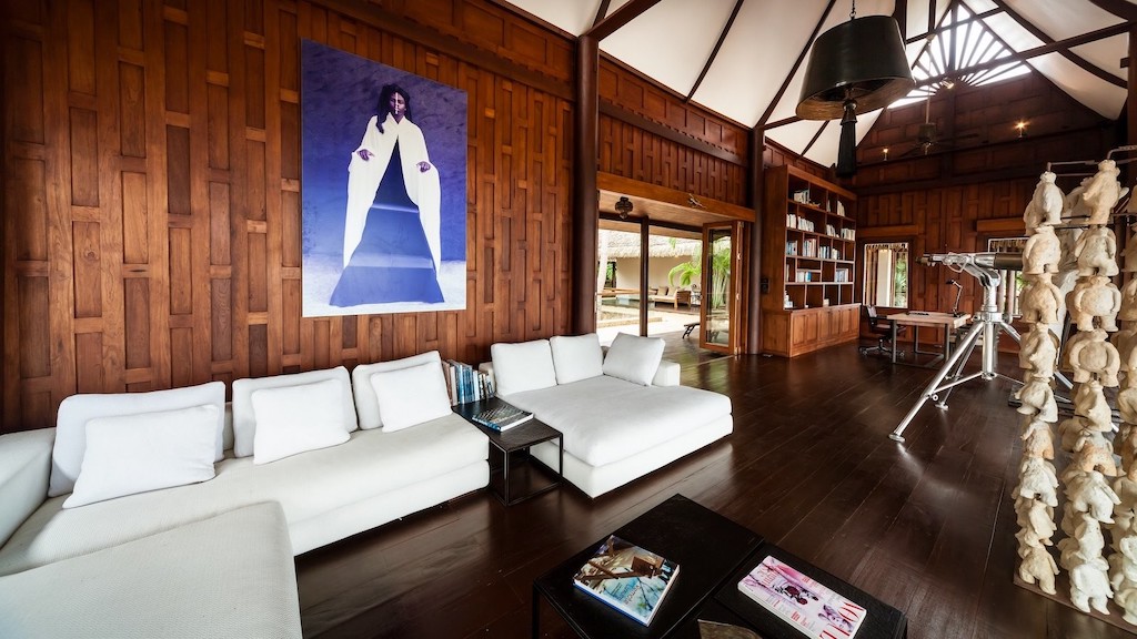 Samui Luxury Villa Living Area