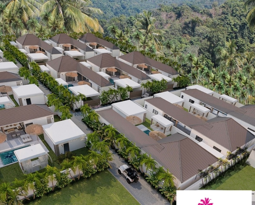 Samui Pool Villas Site Render