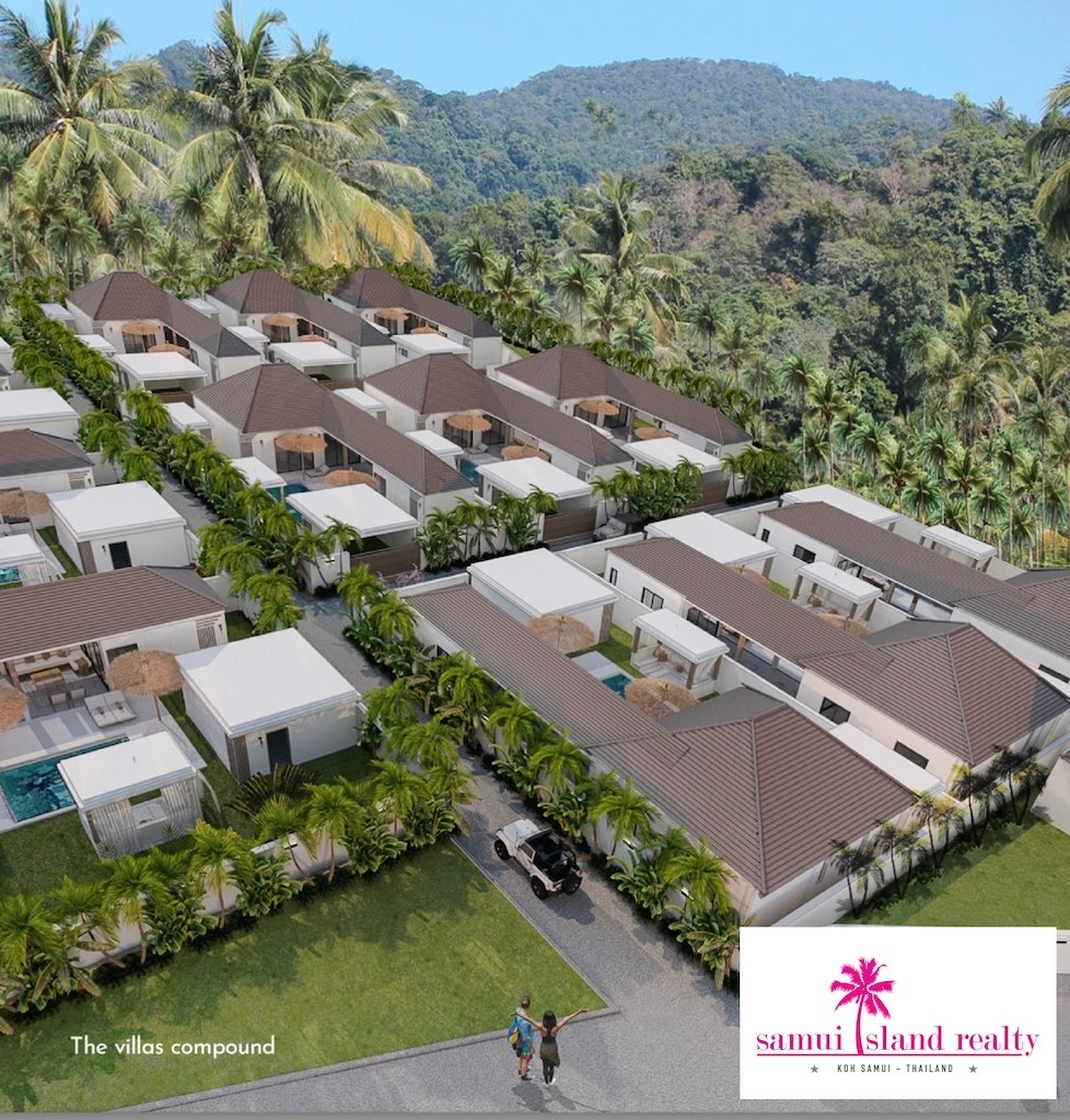 Samui Pool Villas Samui Pool Villas Site Render