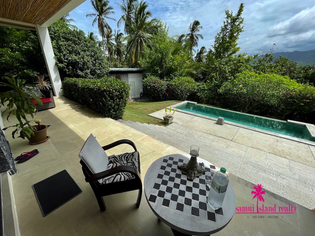 Samui Property Covered Terrace