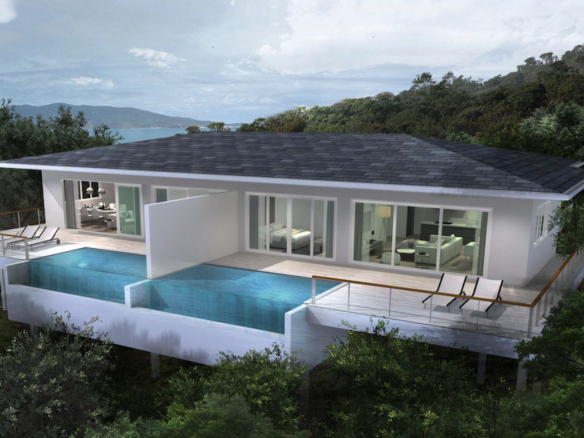Samui Sea View Duplex Villas For Sale – Residential All in Koh Samui, Thailand
