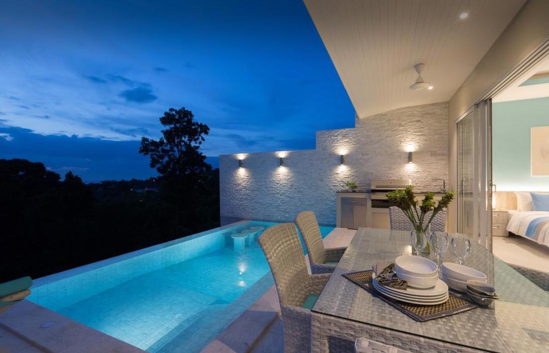 Samui Sea View Duplex Villas For Sale – Residential All in Koh Samui (photo 2)