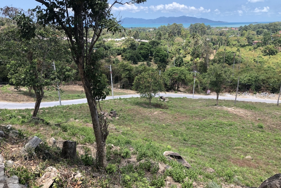 Samui Sea View Land Plot Bophut – Land in Koh Samui (photo 5)