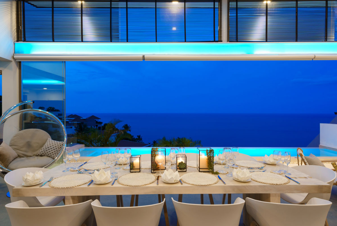 Koh Samui Sea View Property Dining