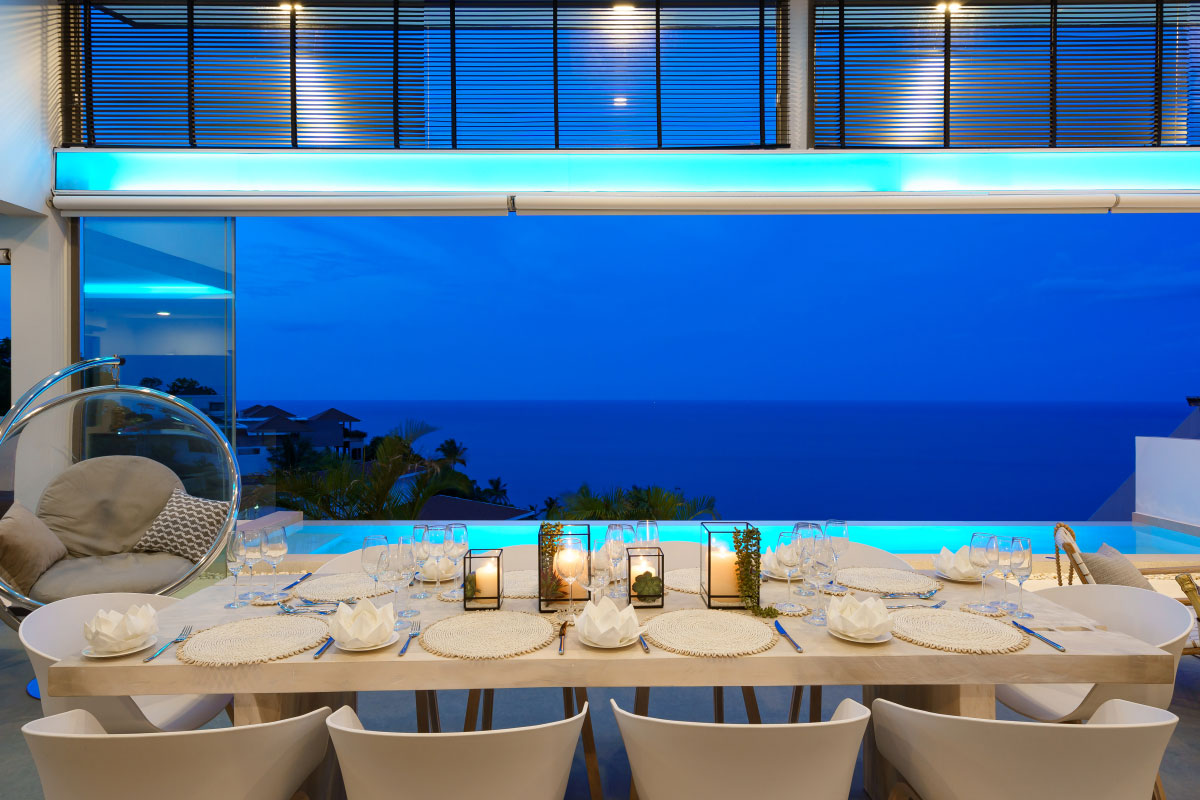 Koh Samui Sea View Property Dining