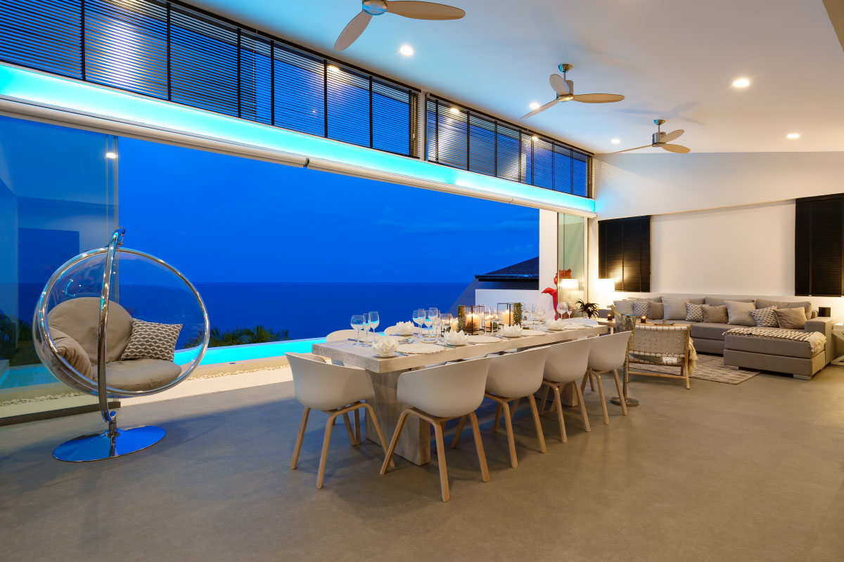 Koh Samui Sea View Property Living Area