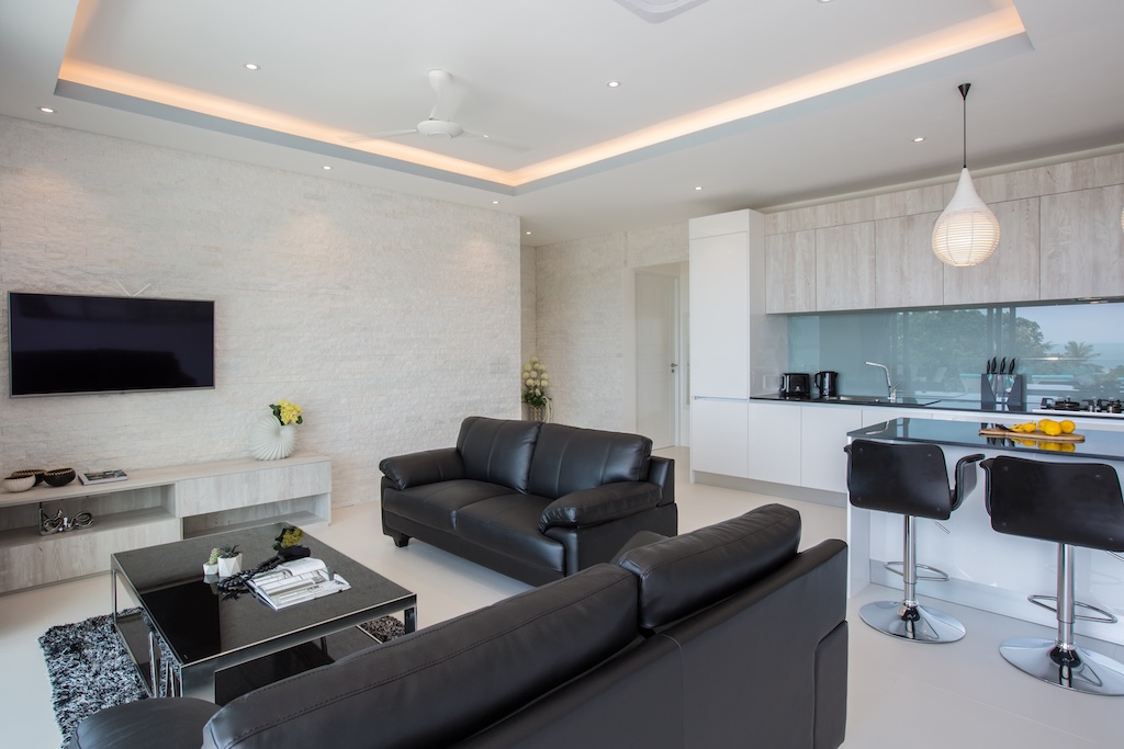 Samui Sunset Estates Villa Living Area
