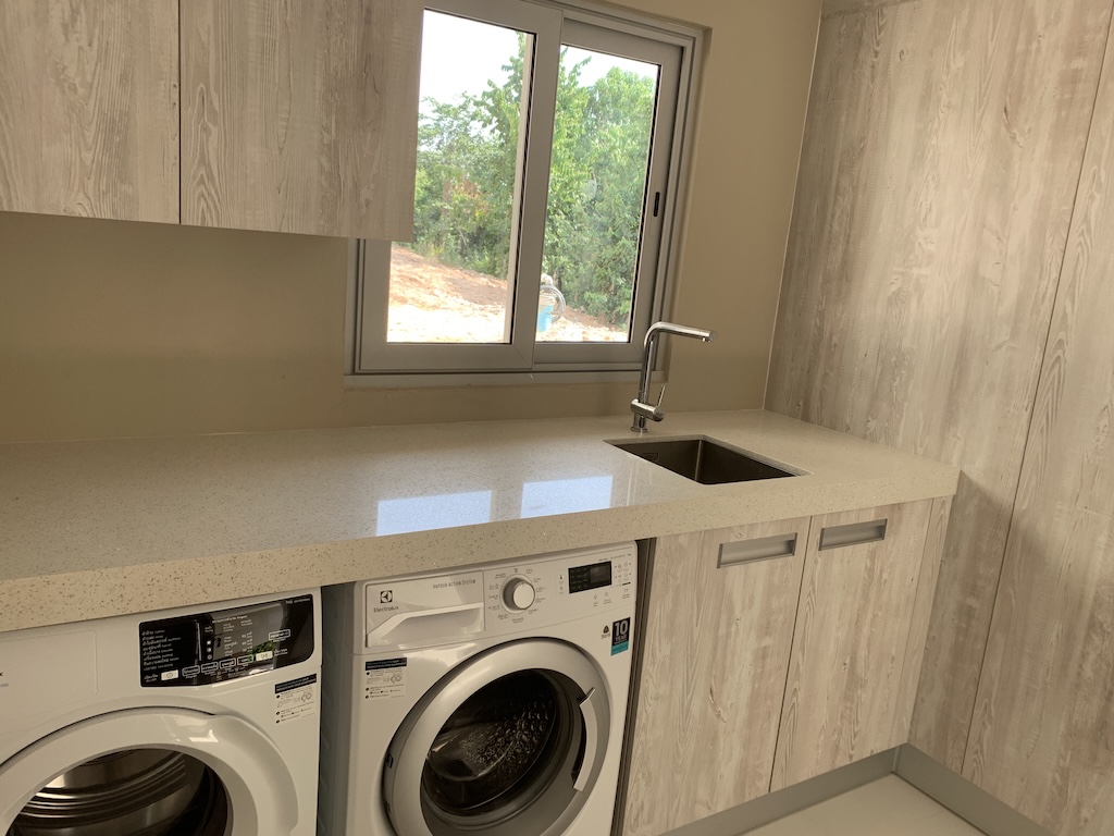 Samui Sunset Estates Villa Laundry Room