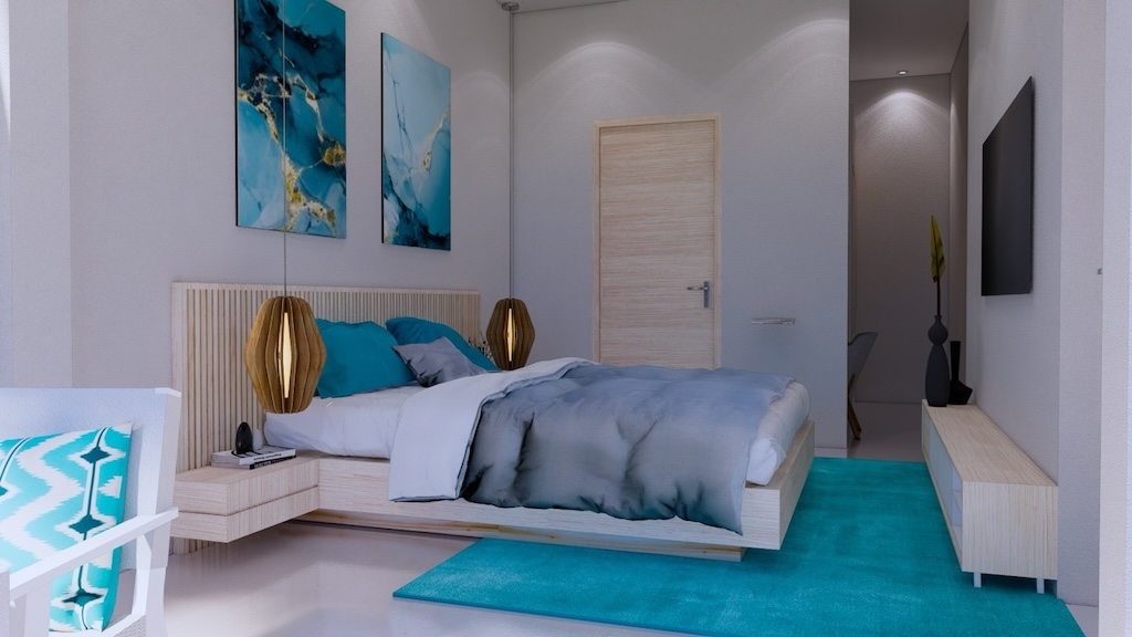 Samui Sway The Flat Villas Bedroom