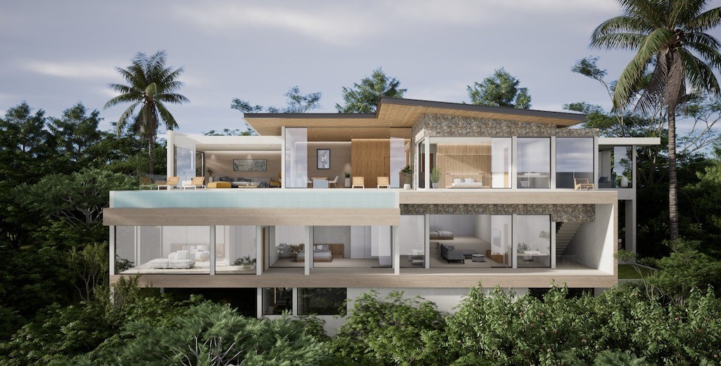 Samui Villa Chaweng Noi Rendering