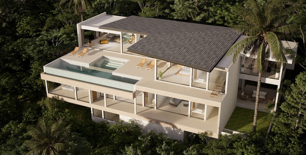 Samui Villa Chaweng Noi Exterior Render