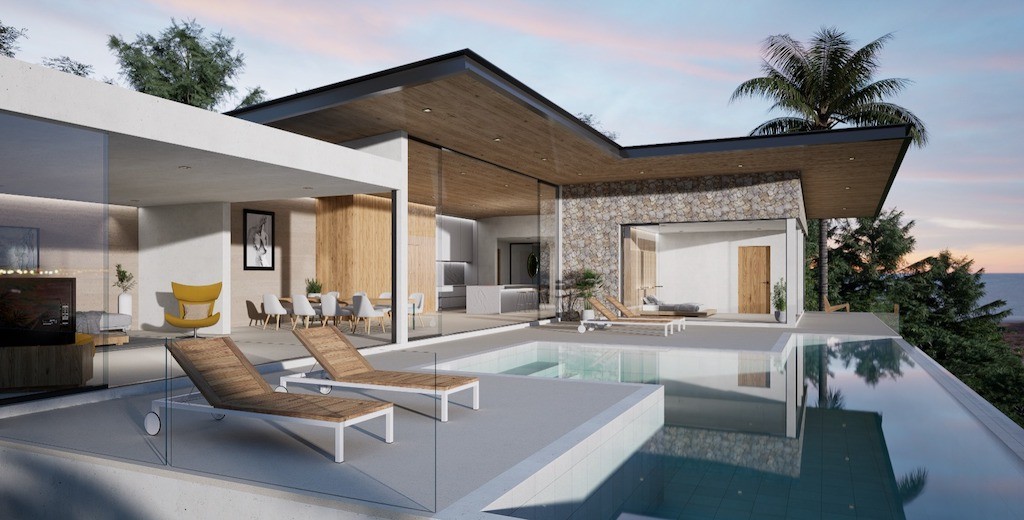 Samui Villa Chaweng Noi Sun Terrace