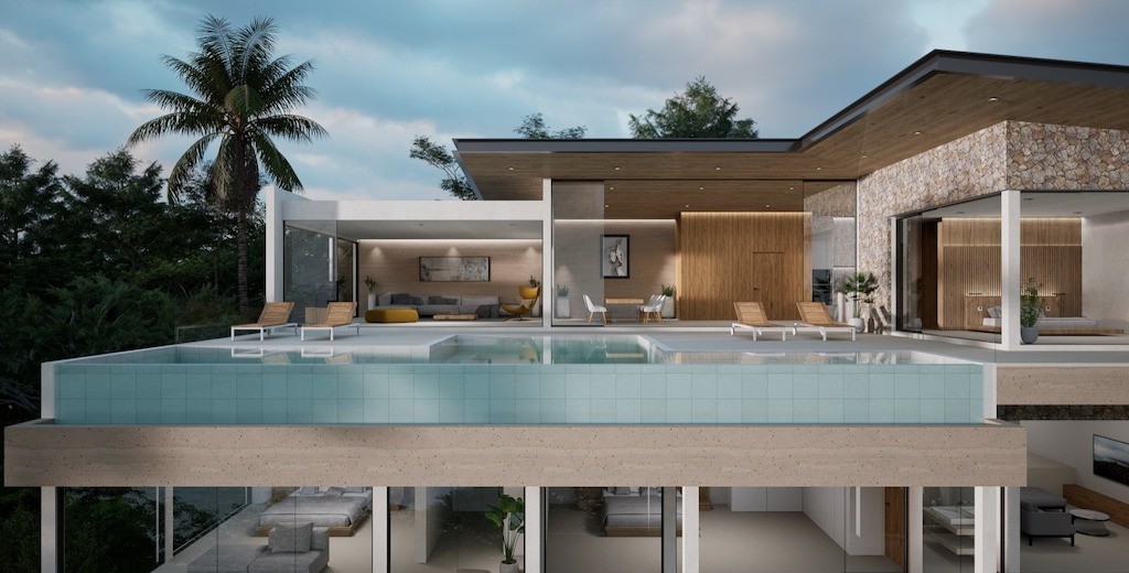 Samui Villa Chaweng Noi Front