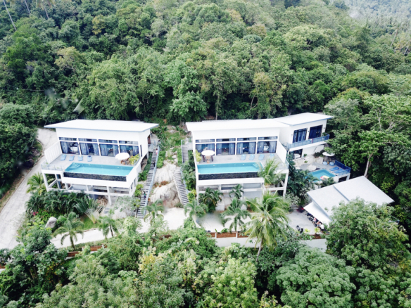 Samui Villa Resort For Sale Aerial Image