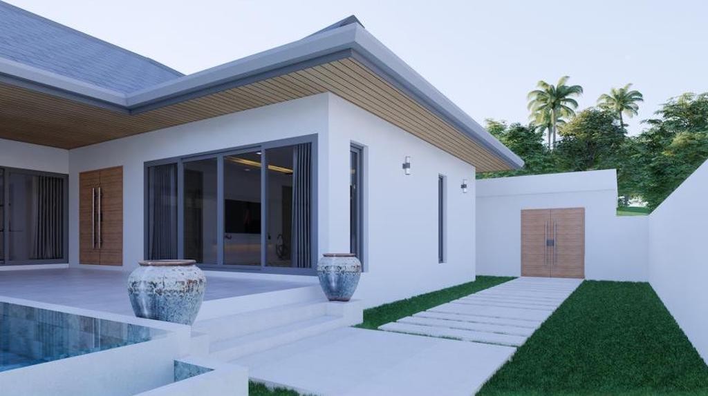 Samui Villas For Sale Lamai Walkway