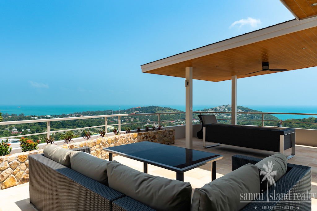 Samui Villas Plai Laem Outdoor Seating