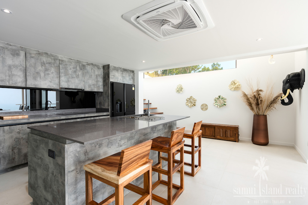 Samui Villas Plai Laem Kitchen