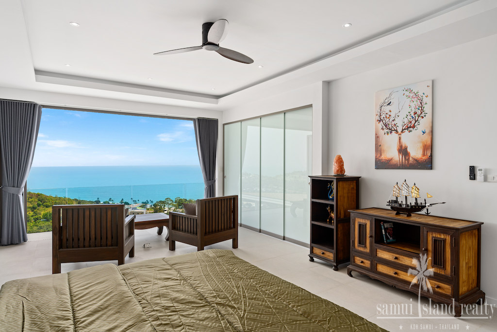 Samui Villas Plai Laem Bedroom View