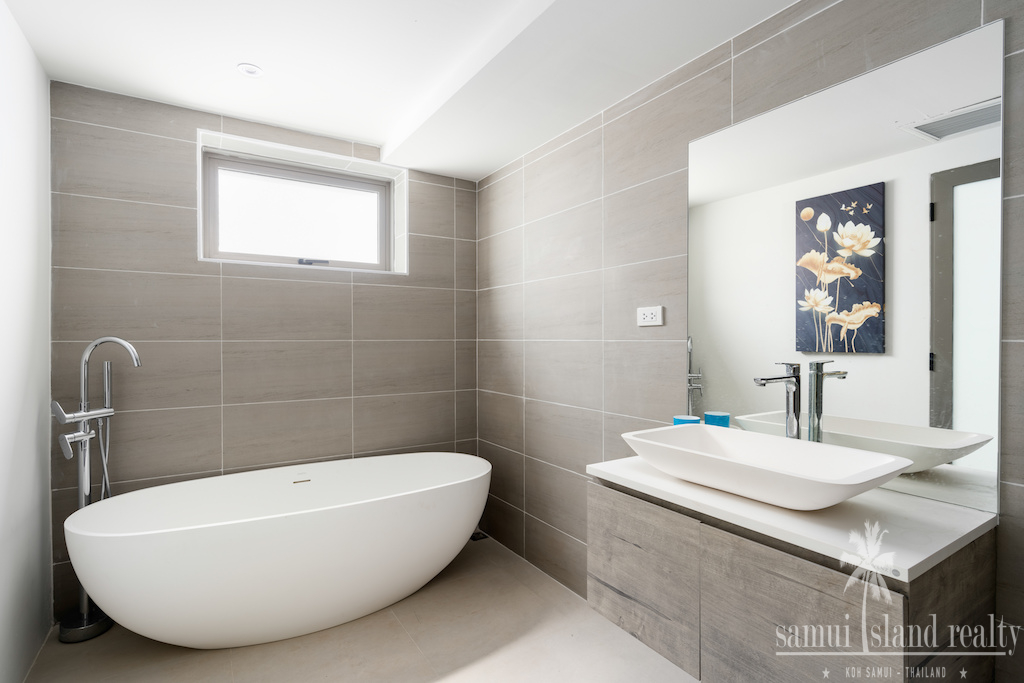 Samui Villas Plai Laem Bathtub