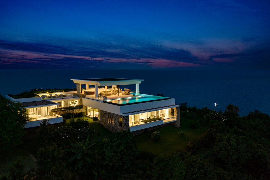 Samujana Koh Samui Villa 30 Night Exterior